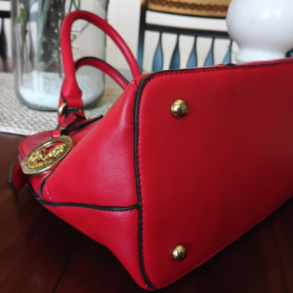 Red Designer Handbag - Picture 12 of 15